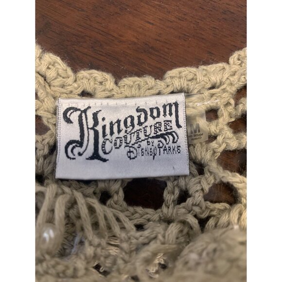 Disney Parks Kingdom Couture Crochet Blouse Size M - Picture 5 of 9